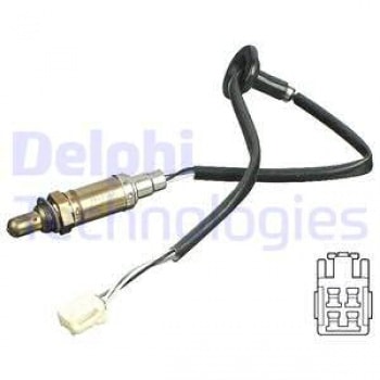 OKSIJEN SENSORU TOYOTA COROLLA 1.6 1.8 VVT I 2002-2006 AVENSIS 1.6 VVT I 2003-2008 (T25) / (ZZ123) / - DELPHI ES11106-12B1