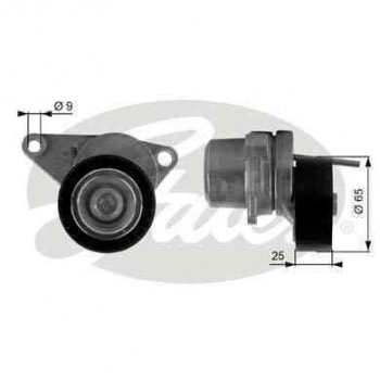 ALTERNATOR GERGI RULMANI (KUTUKLU) P206 207 307 308 1007 C2 C3 C4 1,1I 1,4I 1,4 16V 1,6 16V - GATES T38313