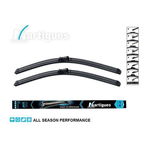 MUZ SILECEK VW TIGUAN 11,2007› LAND ROVER EVOQUE 09,2011› AUDI A5 TWINGO 600+530MM 90455 - MARTIGUES S2421B21