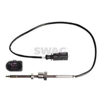 Vag Egzoz Sicaklık Sensoru Dizel Partıkul Oncesi Siyah A6 05>11 - Swag 33100244