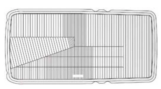 Mercedes Truck Far Camı Sag Mercedes 2517 - Ayfar 11532