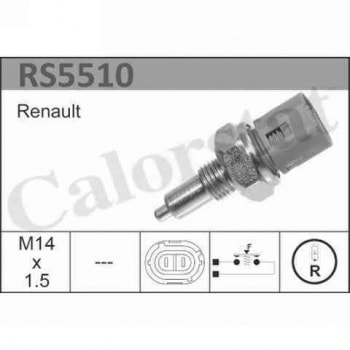 GERI VITES MUSURU R9 R19 R21 CLIO I II III KANGOO I III LAGUNA I II MEGANE I II LOGAN MASTER II TRAF - VERNET RS5510