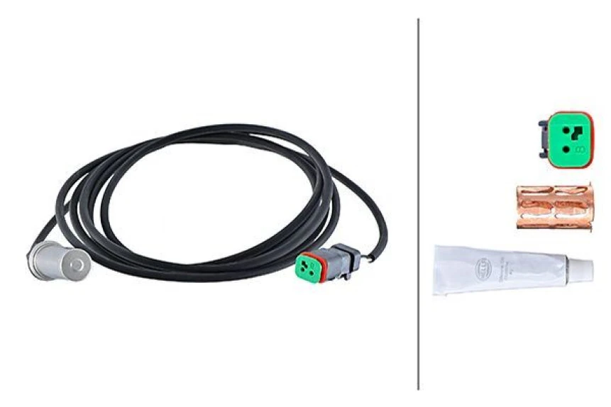 Volvo Truck Abs Sensörü Disk Tip ( 2460 MM )b Tipi Fis Renault Truckmagnum Premium Volvo Fl Fe - Hella 6pu230048-571