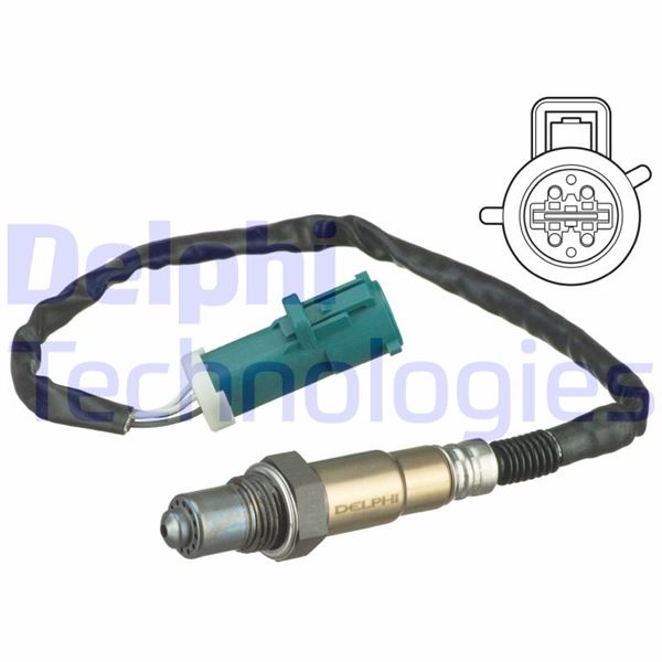 OKSIJEN SENSORU FOCUS 1.4 16V / 1.6 16V 98>04 GALAXY 2.0 / 2.3 16V 95>06 MONDEO IV 07>14 1.6 TI FOCU - DELPHI ES20629-12B1