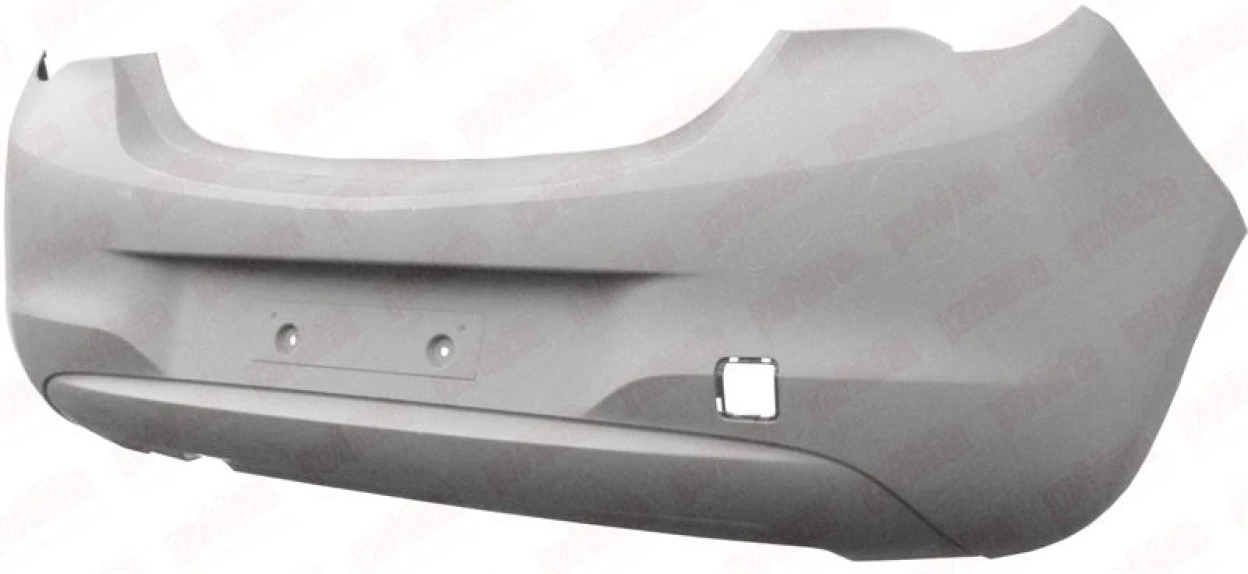 Opel Arka Tampon Astarlı Corsa E 15> - Eurostamp 101.42.9620