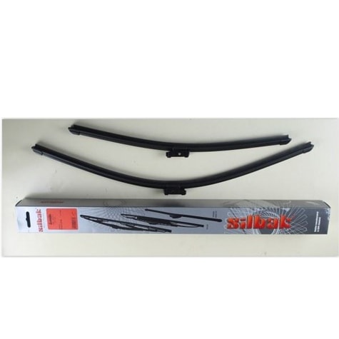 ON SILECEK SUPURGESI TAKIM (X2) / (MUZ TIPI) PARTNER TEPE BERLINGO 08> EGEA DOBLO LINEA 08> FIAT 500 - SILBAK SB2615C