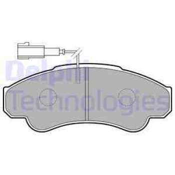 ON FREN BALATASI DUCATO BOXER JUMPER 18Q (16 JANT) 02>06 - DELPHI LP1751