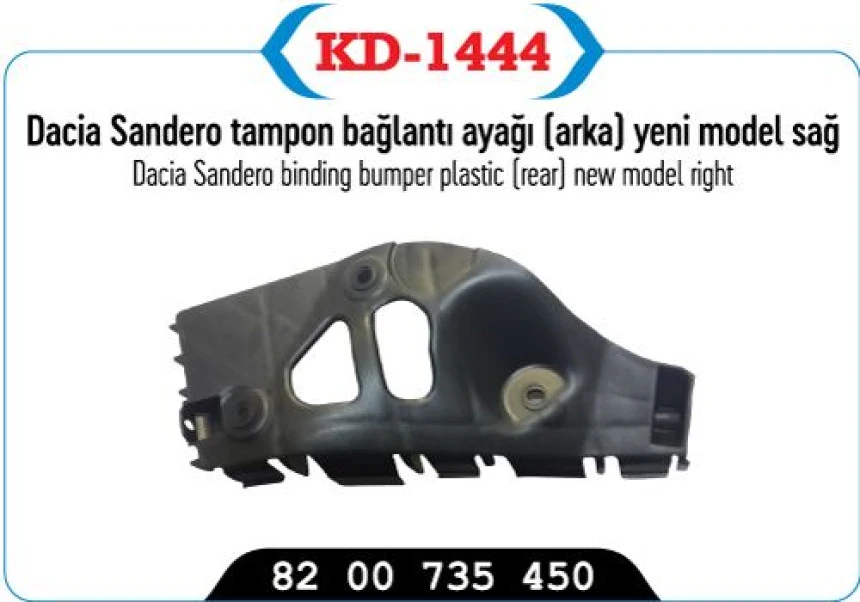 Renault Tampon Baglantı Ayagı Arka Sag Sandero Ym - Kaya Kd-1444