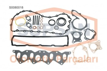 MOTOR TAKIM CONTASI (FULL) KECESIZ SILINDIR KAPAKSIZ KANGOO EXPRESS 1,9D R19 1,9D (F8Q ESKI MOTOR) - SUPSAN S0080018