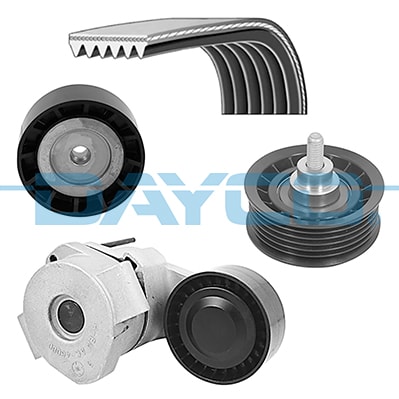 Psa Alternator V Kayıs Rulman Seti Boxer III Jumper III 22dt C81 C96 C110 Puma 06> Klimalı - Dayco Kpv338