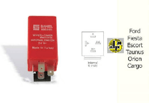 SİLGİ ZAMAN ROLESİ-24V PRO. - SANEL-SSG885