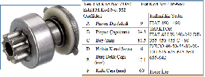 MARŞ DİŞLİSİ-MAR T.9D FİAT 450/480 - FORMMETAL-73352