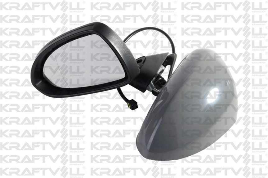 Opel Dis Dikiz Aynası Elektrikli İsitmalı Astarlı Kol Astarlı Asferik Sol Corsa D 2006- - Kraftvoll 09110067