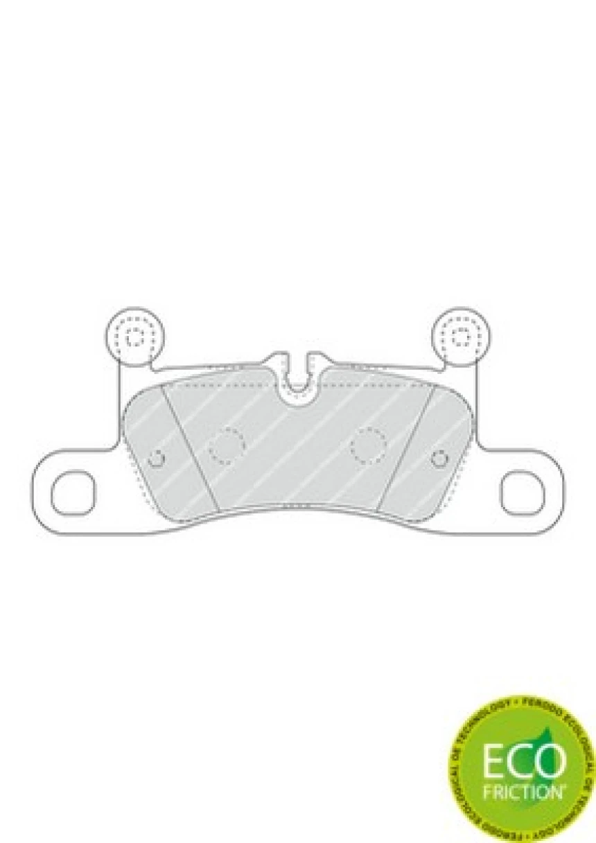 Vw Fren Balatası Arka - Gdb1875 - Frd Fdb4424