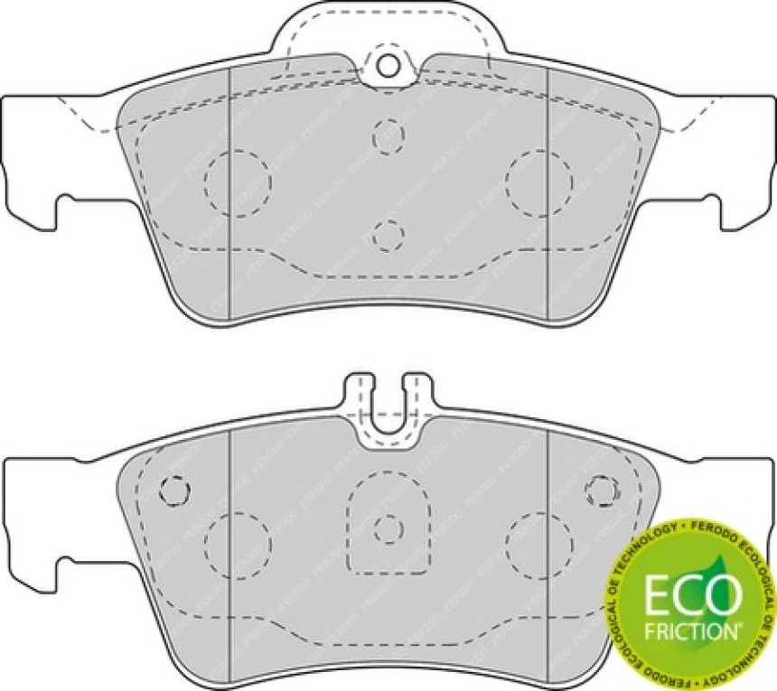 Mercedes Fren Balatası Arka - Fren Balatası Arka - Frd Fdb1526