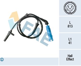 ABS SENSORU ARKA BMW E60 E63 E64 - FAE 78486