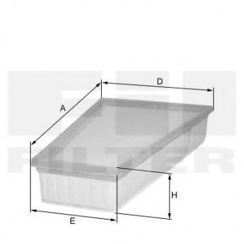 HAVA FILTRESI DUSTER LOGAN SANDERO CLIO II KANGOO LAGUNA I II MEGANE I II SYMBOL 1,4 / 1,6 16V - FIL HP2036