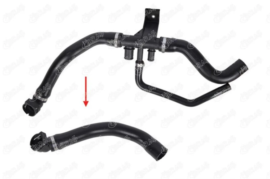 Fiat Radyatör Hortumu Alt - Plastık Parça Harıç ( Sol Taraf ) - İbr 14898