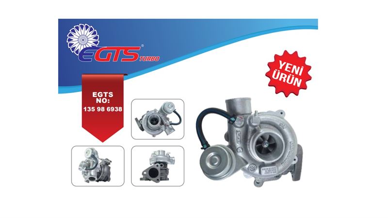 TURBO SARJ HYUNDAI H1 STAREX 2.5 CRDI 08==110PS (716938-5001S) - GTSTURBO 135986938
