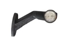 Unıversal Truck Uc İsaret Lambası-Sag Ledli Beyaz Camlı  (uzun Tip) - Cerkez Slc-257