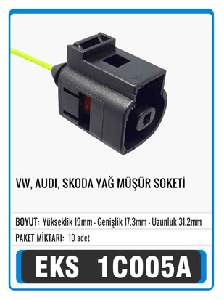 SOKET>VW, AUDI, SKODA YAĞ MÜŞÜR - EKS-1C005A