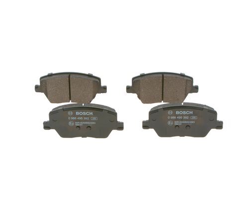 ON FREN BALATASI FIAT EGEA 1.3 / 1.4 / 1.6D MULTIJET 15> - BOSCH 0986495392