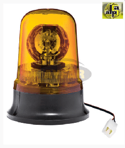 DÖNER TRAFİK İKAZ LAMBA  LED TİPİ SARI 12/24V - AYFAR-TR503-8