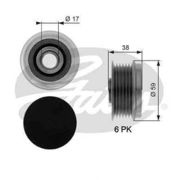 ALTERNATOR KASNAGI ASTRA H COMBO C CORSA C D MERIVA 1,3 CDTI DOBLO GRANDE PUNTO LINEA 1,3 MULTIJET - GATES OAP7039