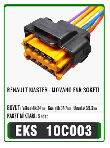 SOKET>  MASTER FAR - EKS-10C003