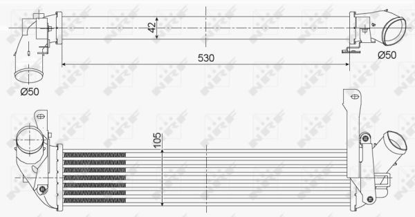 TURBO RADYATÖRÜ - NRF 30353