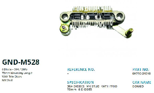DİYOT TABLASI>MITSUBISHI L300 37300-42621/4D55 75mm(6DIOT)M6 - GENON-GND-M528