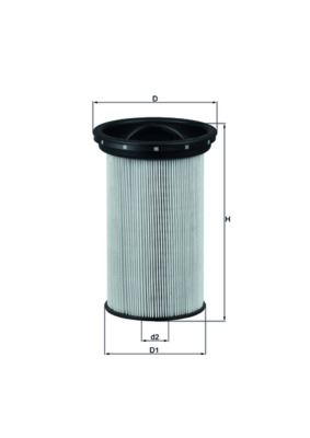 YAKIT FILTRESI BMW E46 M47 M57 - MAHLE KX69