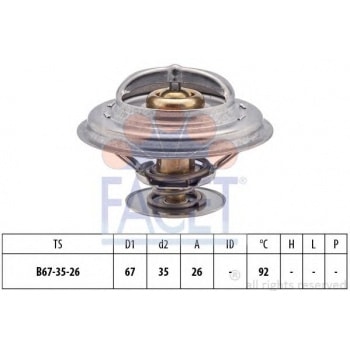 TERMOSTAT (92°) BMW M40 E36 E39 - FACET 7.8302S