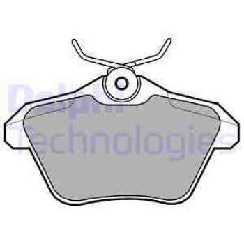 ARKA FREN BALATASI ALFA 156 TUM MODELLER 97> ALFA 166 TUM MODELLER 98> - DELPHI LP1018