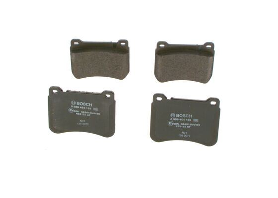 FREN BALATASI ON W203 02>07 S203 02>07 CL203 05>08 C209 02>09 A209 05>10 R171 05>11 - BOSCH 0986494166