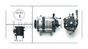 ALTERNATÖR> 28V/35A ISUZU NKR 3.6 DIESEL,NPR - LUCAS-LEA0682