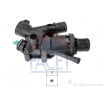 TERMOSTAT KOMPLE (83°) FORD MONDEO IV 07>14 2.0 TDCI S-MAX 07>14 GALAXY 07>14 C4 P308 P3008 P5008 EX - FACET 7.8790