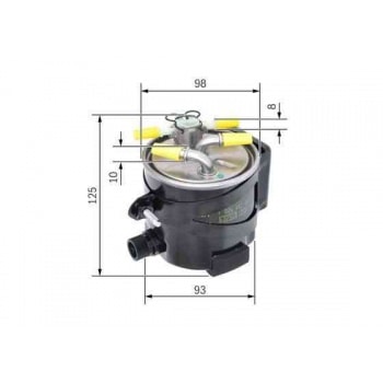 MAZOT FILTRESI MEGANE II SCENIC II 1.5 / 2.0DCI - BOSCH F026402061