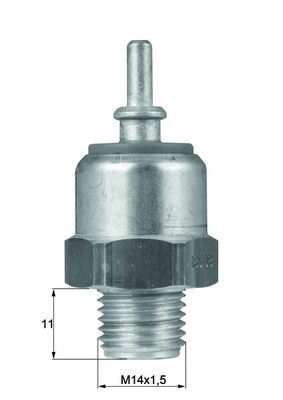Mercedes Fan Musuru 85 °c - 90 °c (tekli Gri) 190 W201 86>91 W124 93>95 W126 85>91 W463 90>97 - Mahle Tsw43d