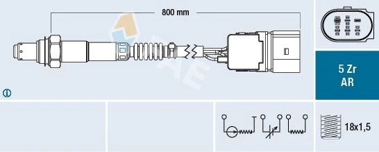 Bmw Oksıjen Sensoru Bmw E87 E90 E46 E63 E65 E66 E67 - Fae 75022