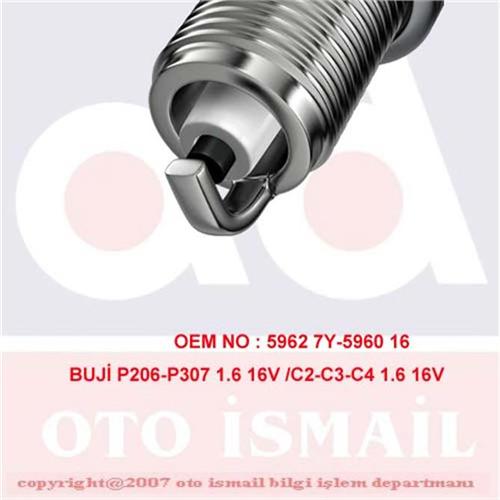 ATESLEME BUJISI P207 P307 P206 P405 YM PARTNER II PARTNER TEPE P1007 P308 C2 C3 C3 II C3 PLURIEL XSA - EYQUEM RFN58HZ