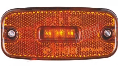 Dorse Truck Hella Side Marker 3 Ledli Braketsiz - Cerkez Unvr-220