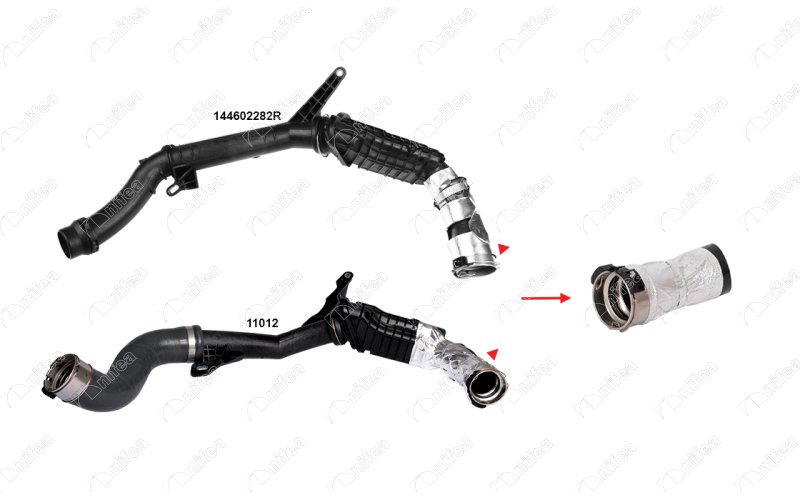 TURBO HORTUMU KUCUK PLASTIK PARCA HARIC DOKKER / LODGY / LOGAN II / SANDERO II / DUSTER / CLIO IV 1. - NIFEA 11193