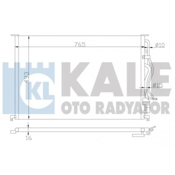 Vag Klima Radyatoru A8 3.0 Tdi Quattro / 3.7 Quattro / 4.0 Tdi Quattro / 4.2 / 6.0 V12 Quattro 03 10 - Kale 342940