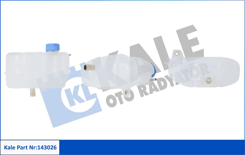 RADYATOR YEDEK SU DEPOSU PALIO 1,2 BENZINLI 2002 2012 ALBEA STRADA 1,2 (8V) 1,2 (16V) 1,4 (8V) KAPAK - KALE 013128000