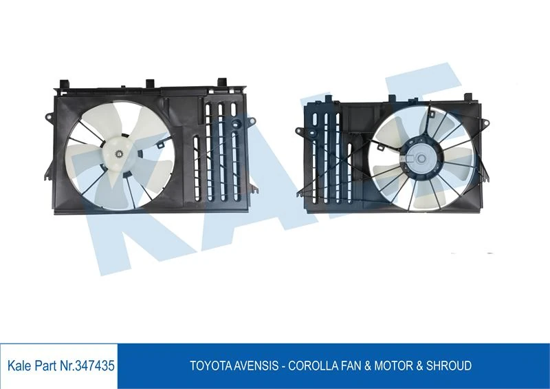 Toyota Radyator Fanı Komple Toyota Yarıs 1,4 D4d 2001 2005 - Kale 347435