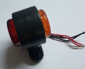 Unıversal Mini Takoz  12 Ledli Kirmizi-Sarı - Sprlight-Bl014-12-24v-Ks