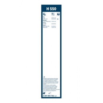 ARKA SILECEK SUPURGESI 550mm MONDEO I / MAZDA 626 III IV / LAGUNA I - BOSCH 3397004762