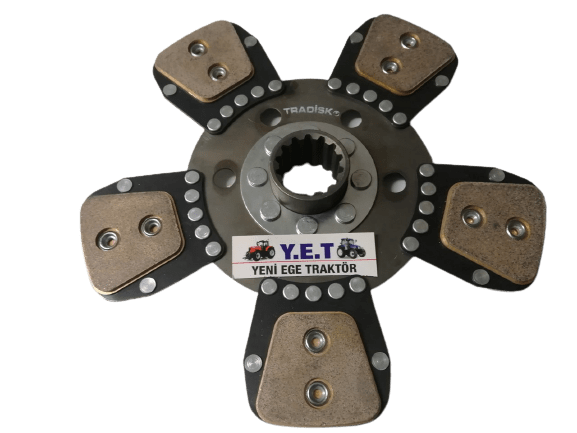 34039 80-66-70-66-Tümosan Debriyaj Diski 5 Ped Bronz Yaysız 6044 5145711-5092794 Tradisk B-126 - PY-34039 - PY-34039