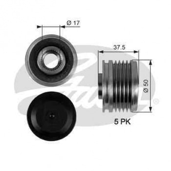 ALTERNATOR KASNAGI MERCEDES A-CLASS W168 98>04 W169 04>12 VANEO 414 02>05 , MITSUBISHI COLT 1,5 DID - GATES OAP7053